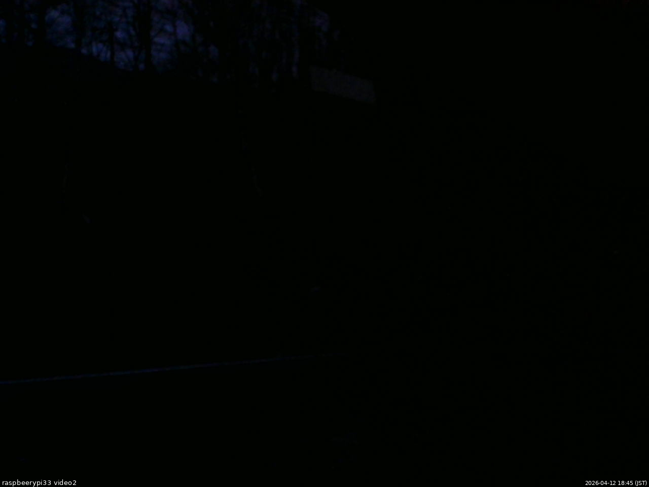 長野県菅平高原 ゆたか山荘 南側 2026/04/12 18:45