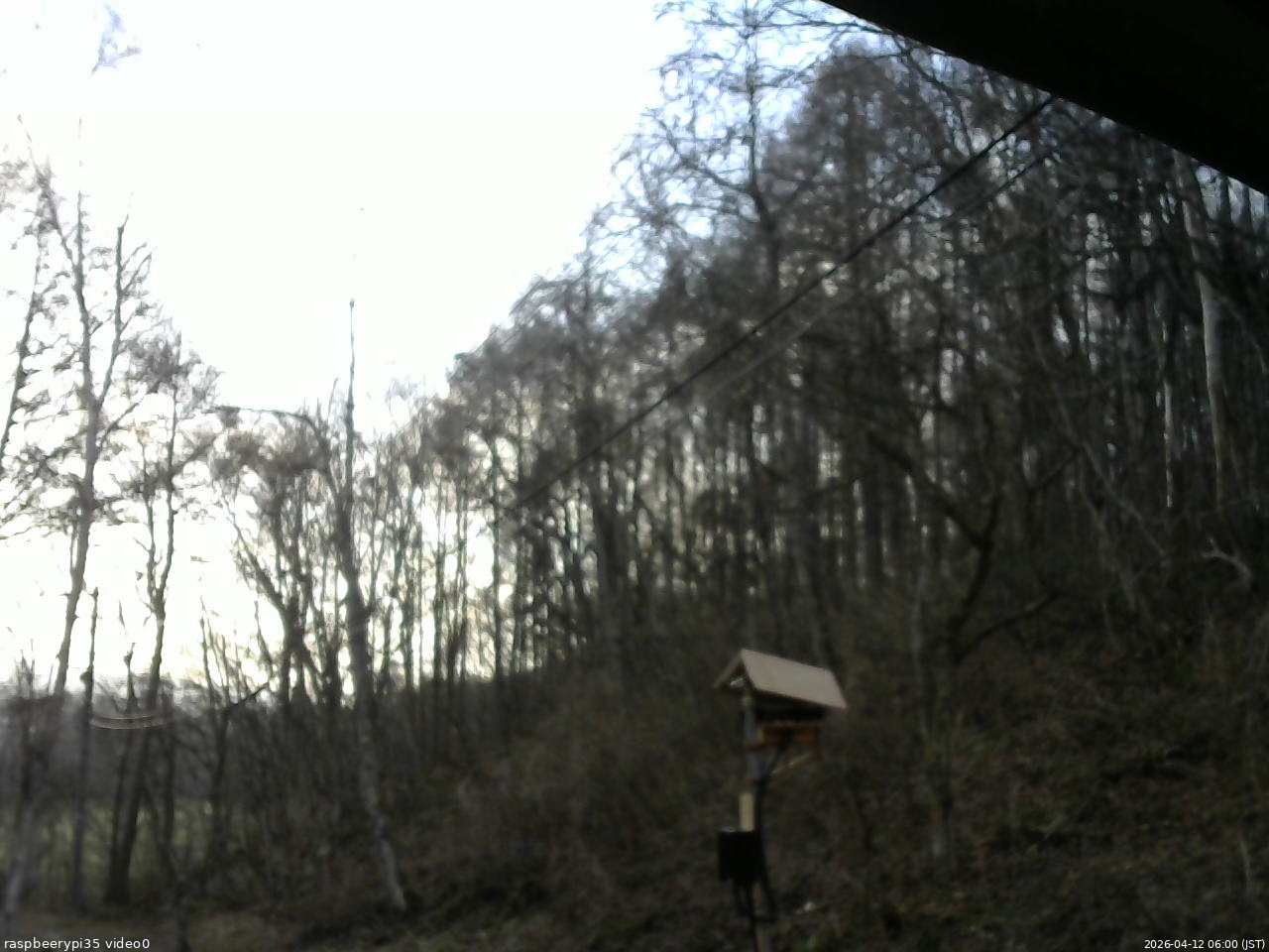 長野県菅平高原 ゆたか山荘 温度計 2026/04/12 06:00