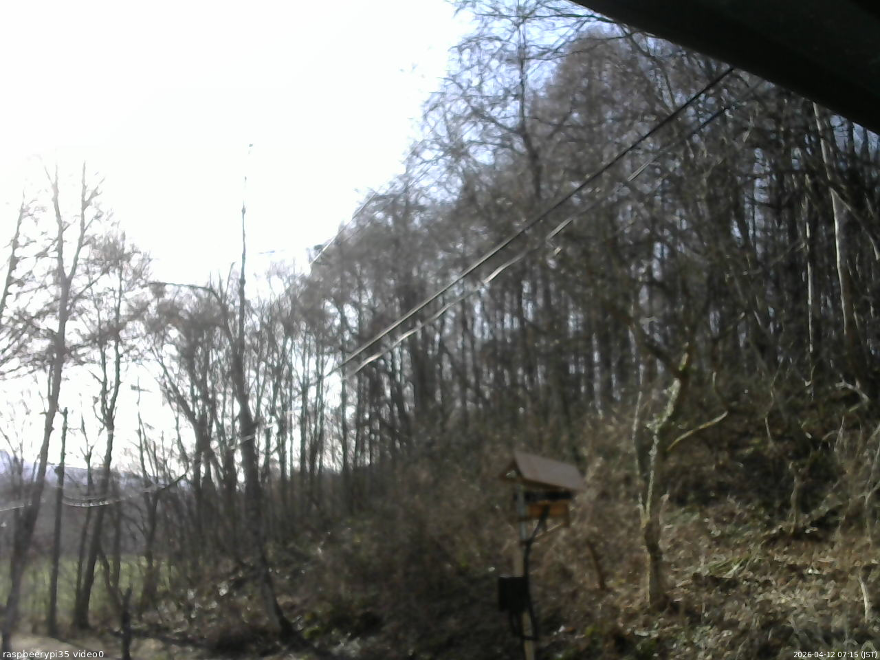 長野県菅平高原 ゆたか山荘 温度計 2026/04/12 07:15