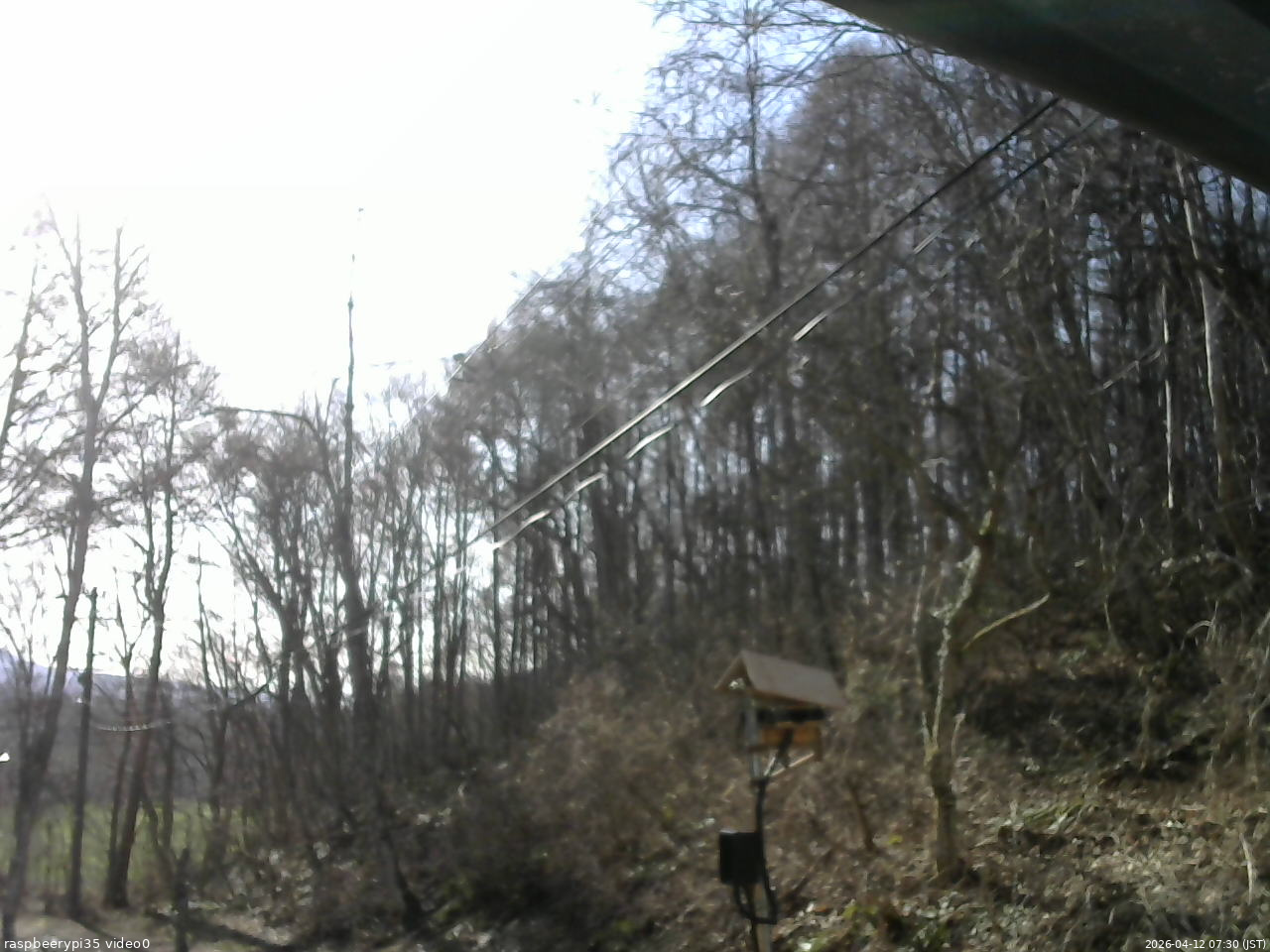 長野県菅平高原 ゆたか山荘 温度計 2026/04/12 07:30