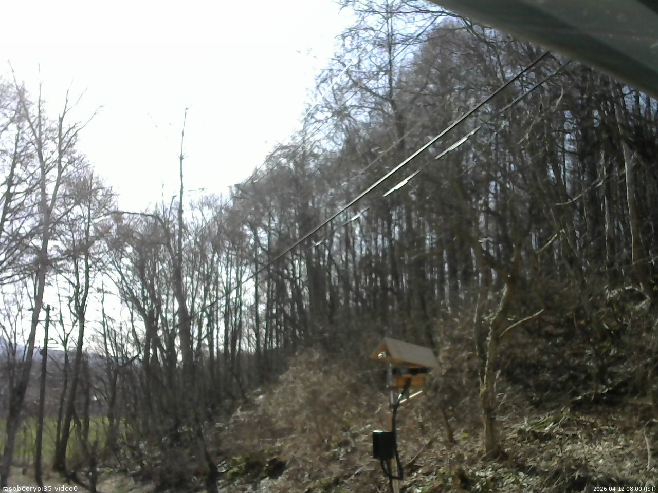 長野県菅平高原 ゆたか山荘 温度計 2026/04/12 08:00