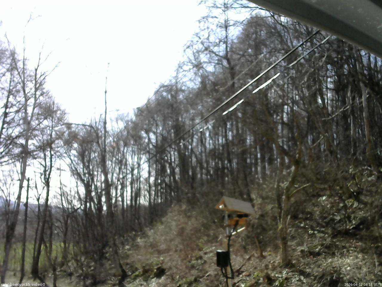 長野県菅平高原 ゆたか山荘 温度計 2026/04/12 08:15