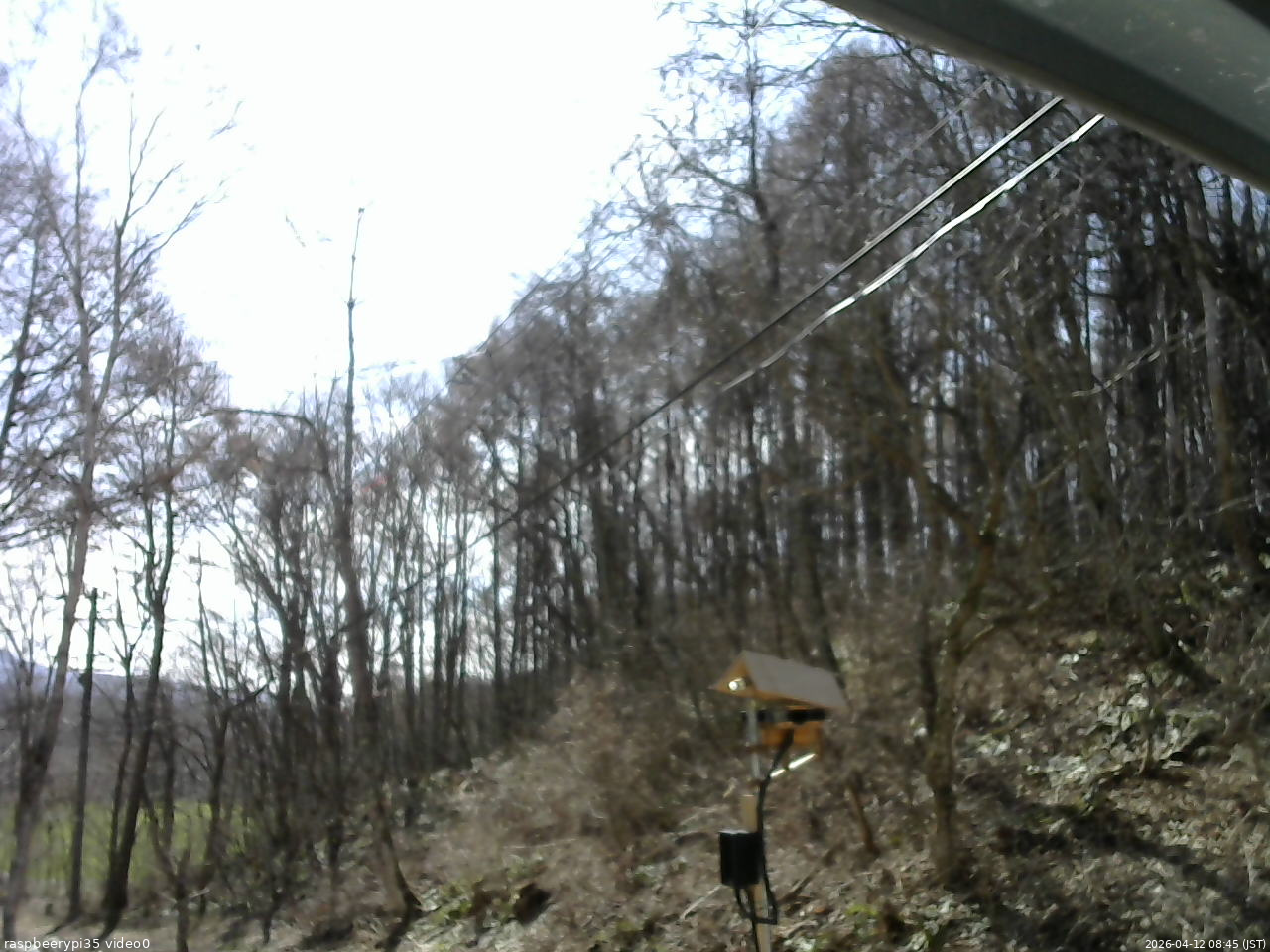 長野県菅平高原 ゆたか山荘 温度計 2026/04/12 08:45