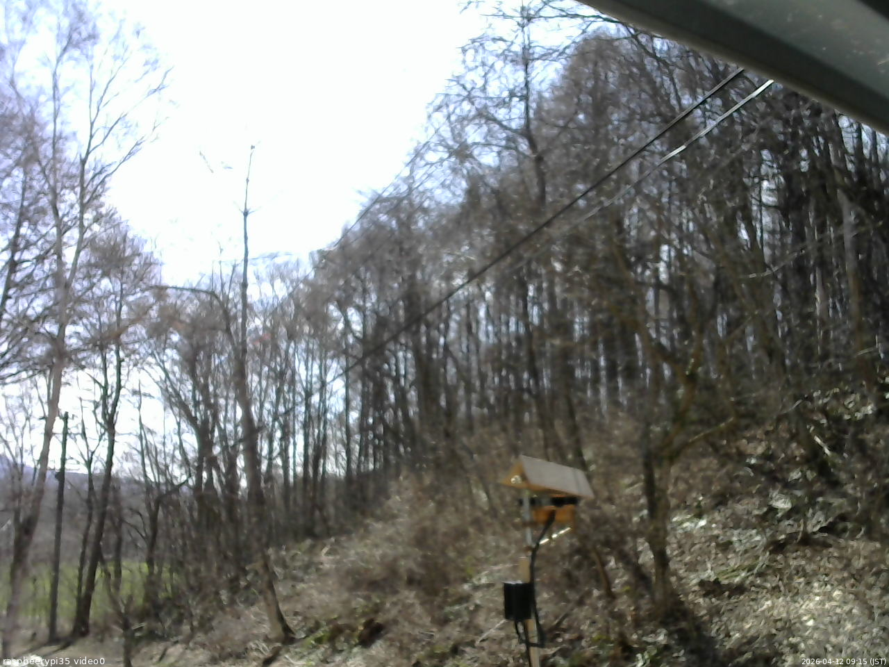 長野県菅平高原 ゆたか山荘 温度計 2026/04/12 09:15