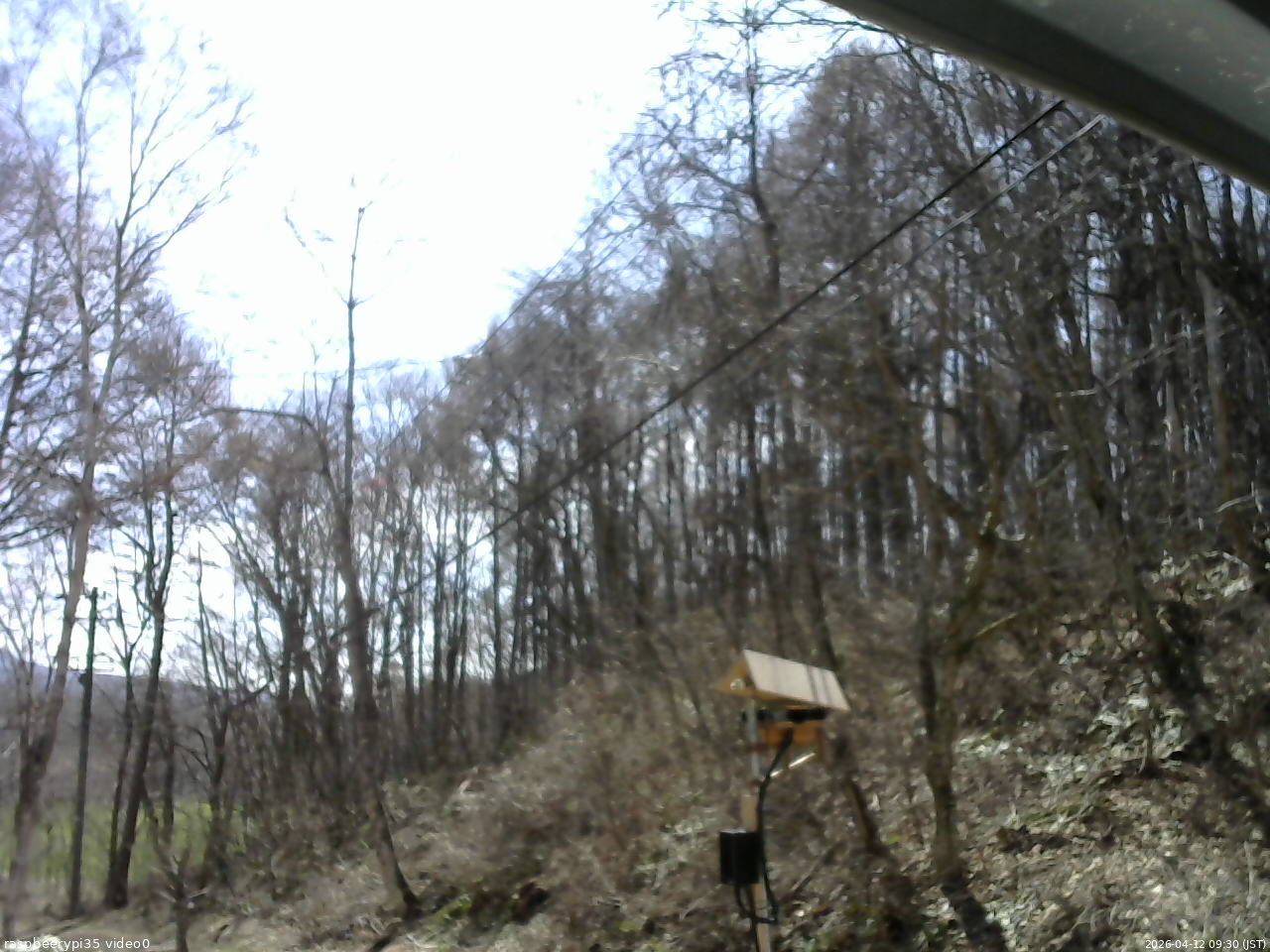 長野県菅平高原 ゆたか山荘 温度計 2026/04/12 09:30