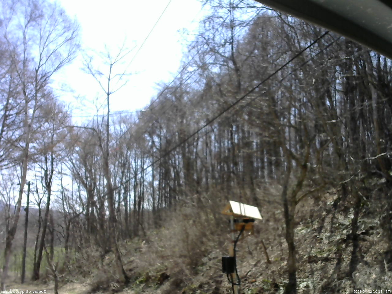 長野県菅平高原 ゆたか山荘 温度計 2026/04/12 10:15