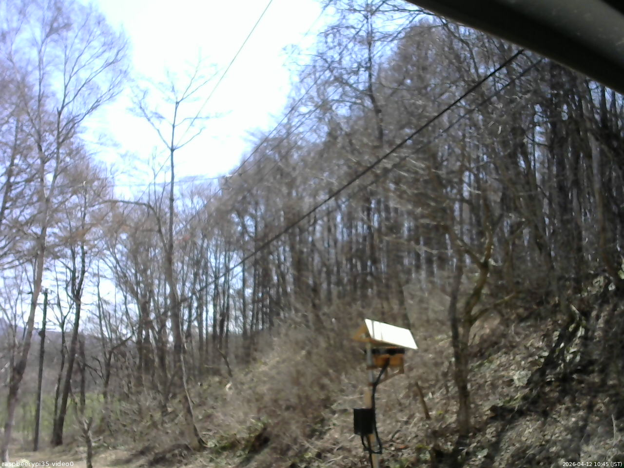 長野県菅平高原 ゆたか山荘 温度計 2026/04/12 10:45
