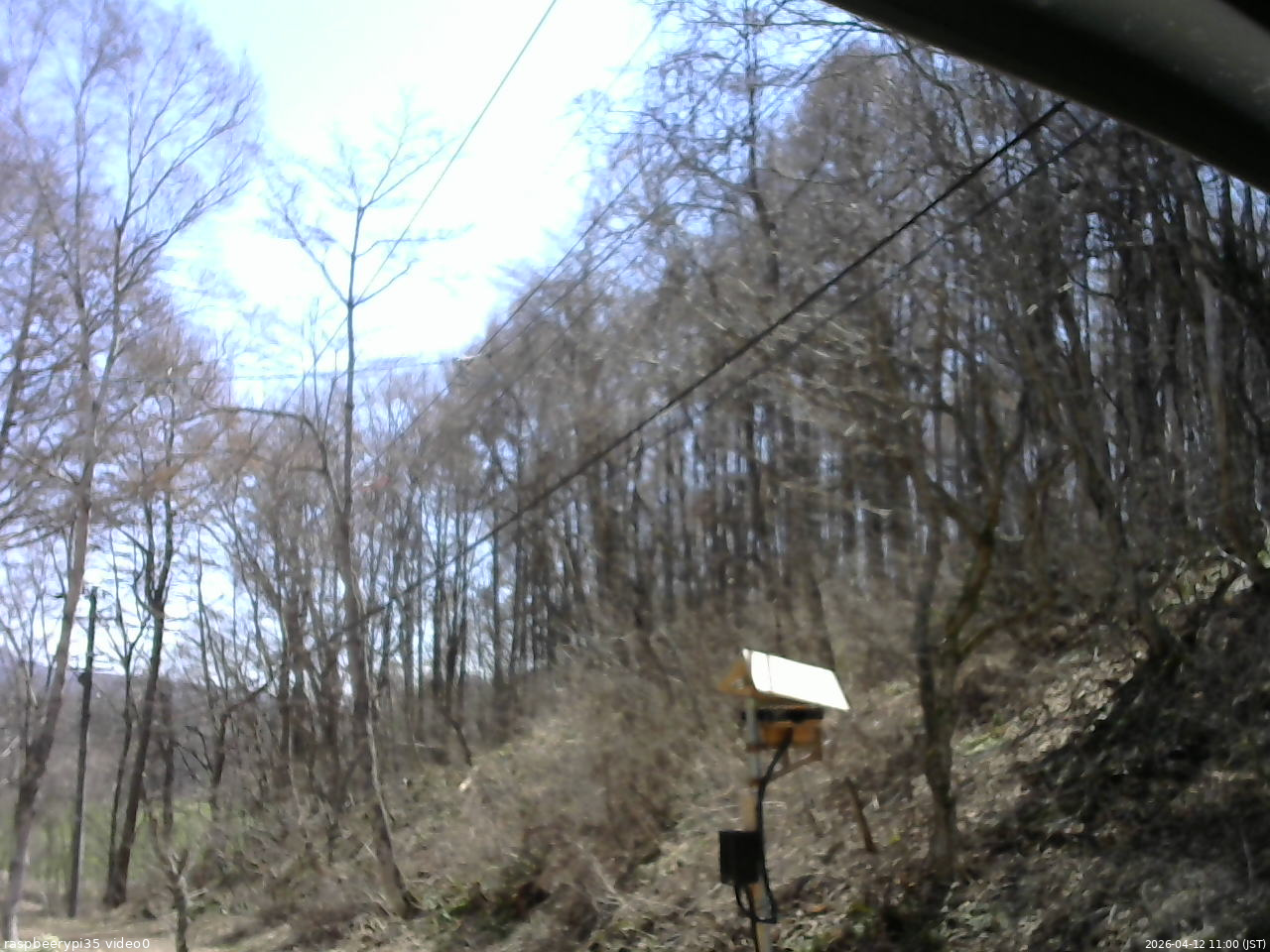 長野県菅平高原 ゆたか山荘 温度計 2026/04/12 11:00