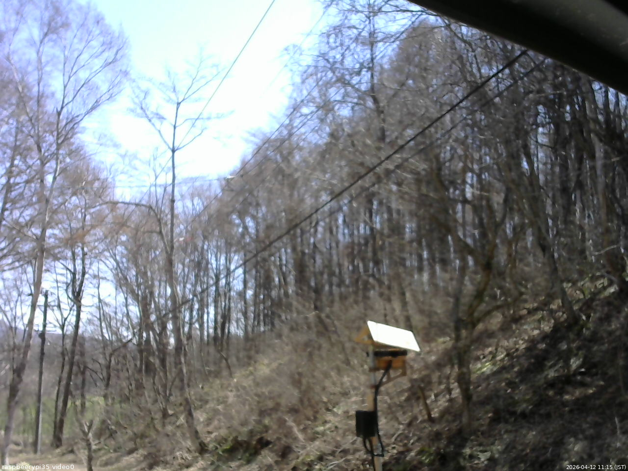 長野県菅平高原 ゆたか山荘 温度計 2026/04/12 11:15