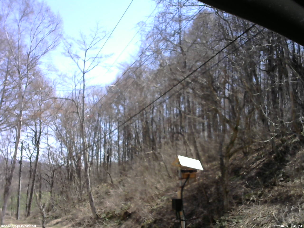 長野県菅平高原 ゆたか山荘 温度計 2026/04/12 11:45