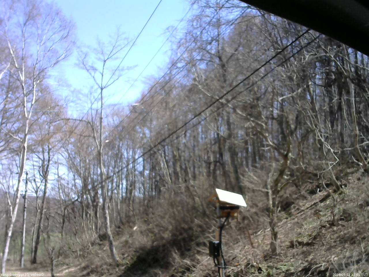 長野県菅平高原 ゆたか山荘 温度計 2026/04/12 12:45