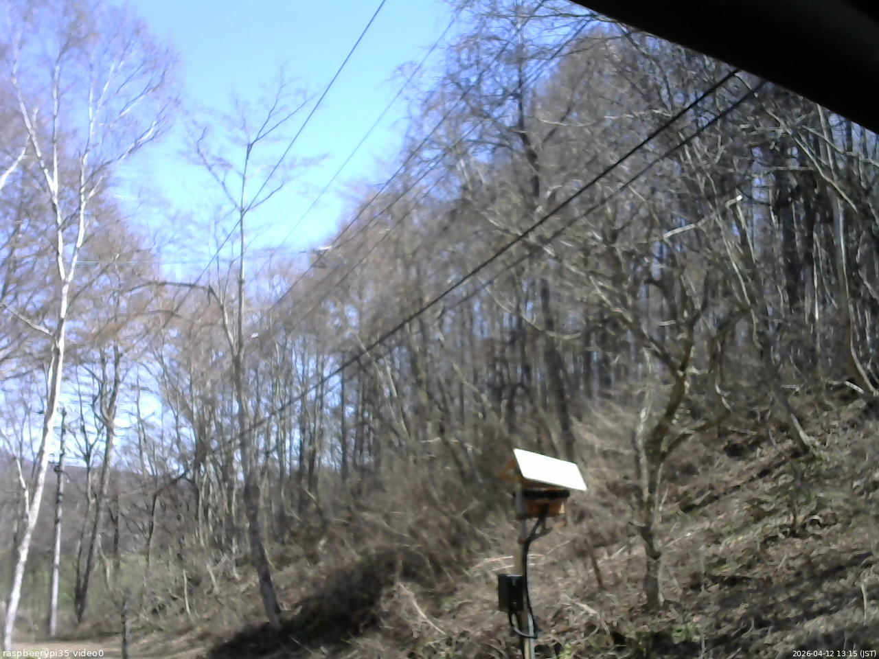 長野県菅平高原 ゆたか山荘 温度計 2026/04/12 13:15