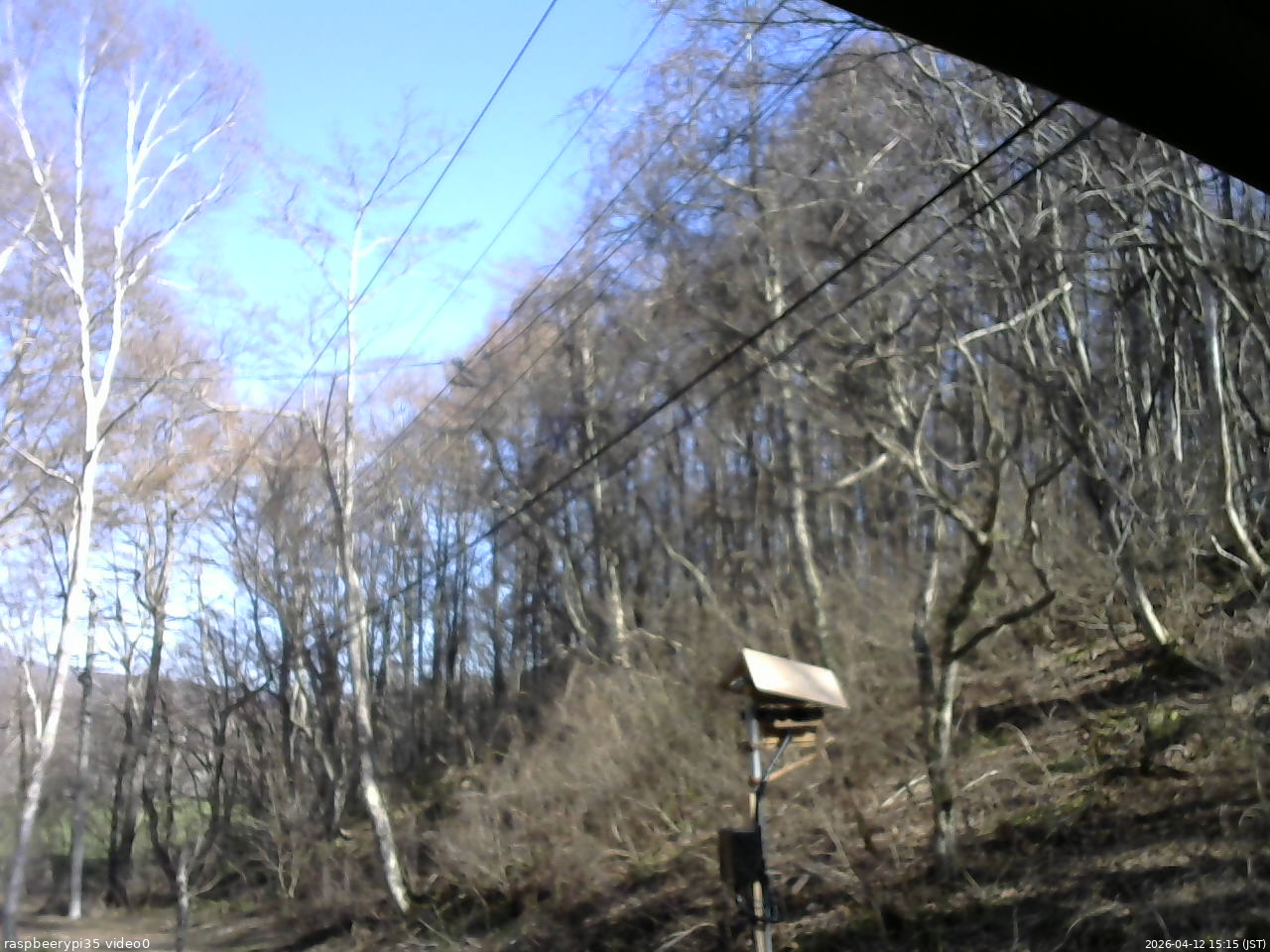 長野県菅平高原 ゆたか山荘 温度計 2026/04/12 15:15