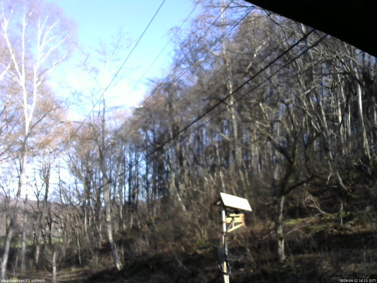 長野県菅平高原 ゆたか山荘 温度計 2026/04/12 16:15