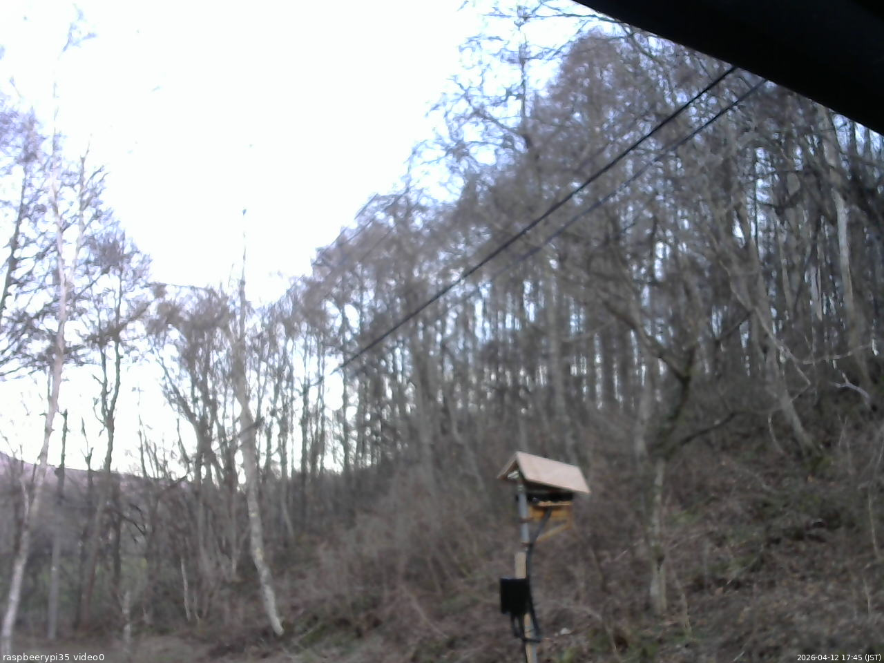 長野県菅平高原 ゆたか山荘 温度計 2026/04/12 17:45