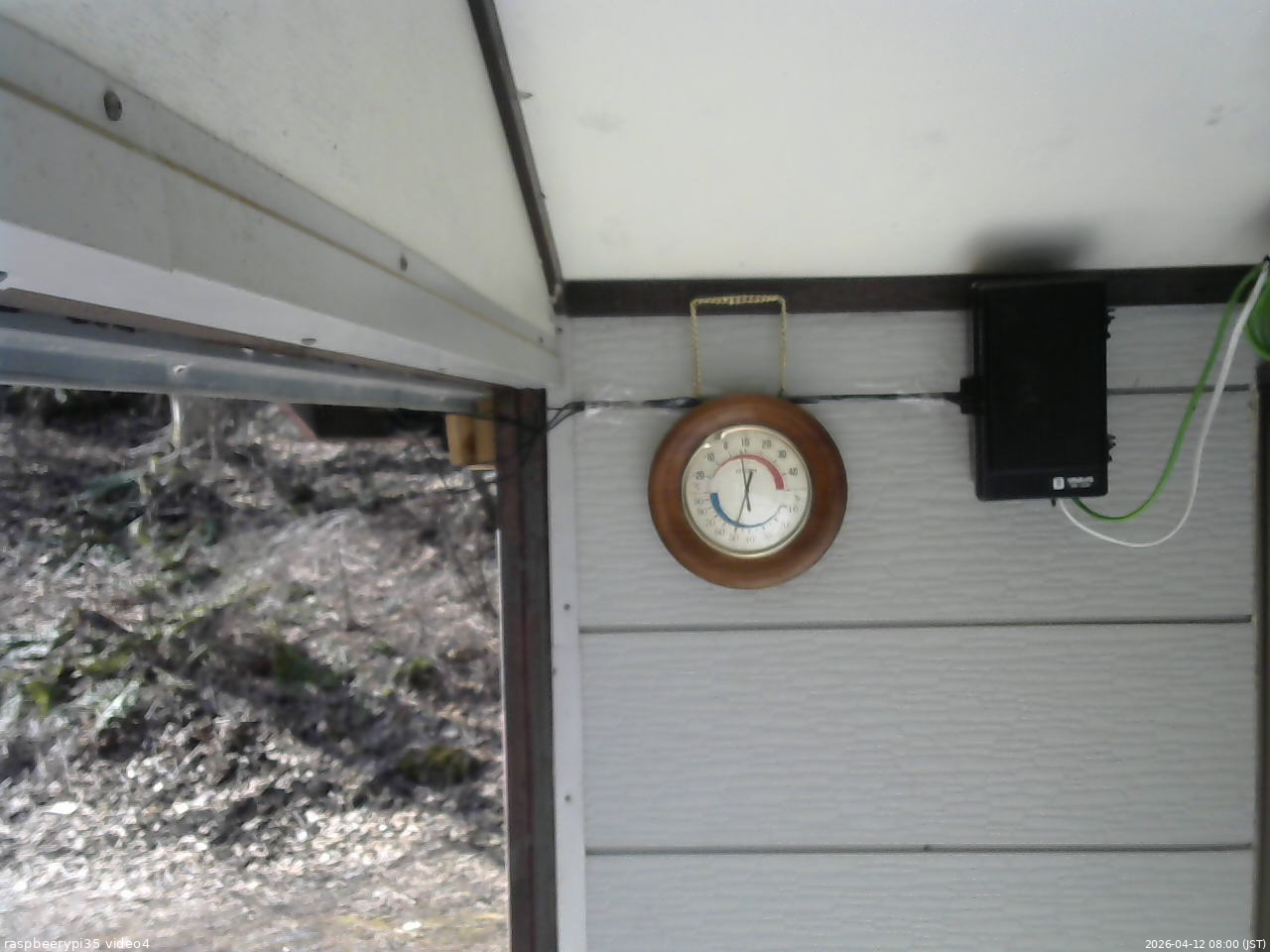 長野県菅平高原 ゆたか山荘 東側上空 2026/04/12 08:00