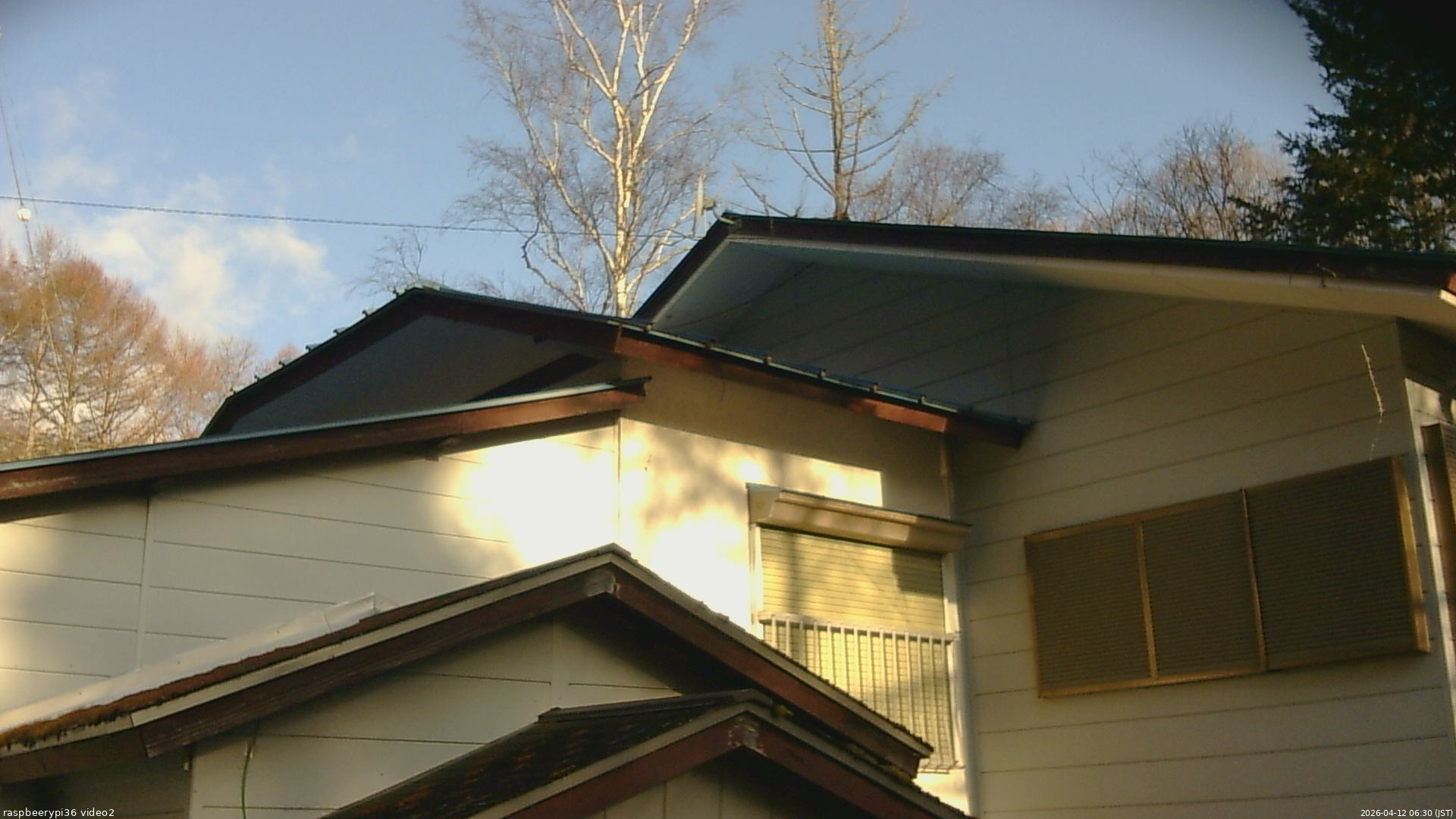 長野県菅平高原 ゆたか山荘 駐車場奥 2026/04/12 06:30