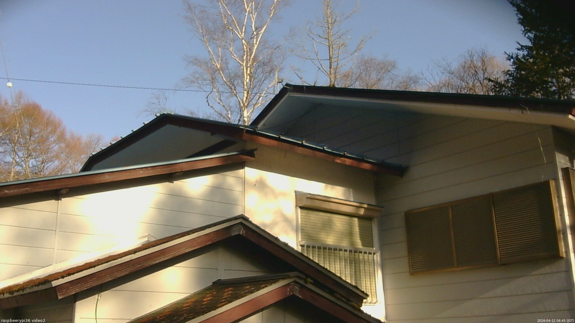 長野県菅平高原 ゆたか山荘 駐車場奥 2026/04/12 06:45