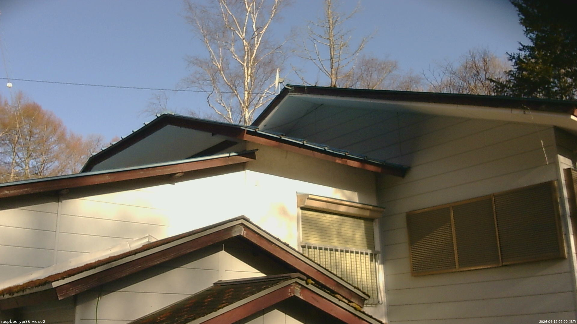 長野県菅平高原 ゆたか山荘 駐車場奥 2026/04/12 07:00