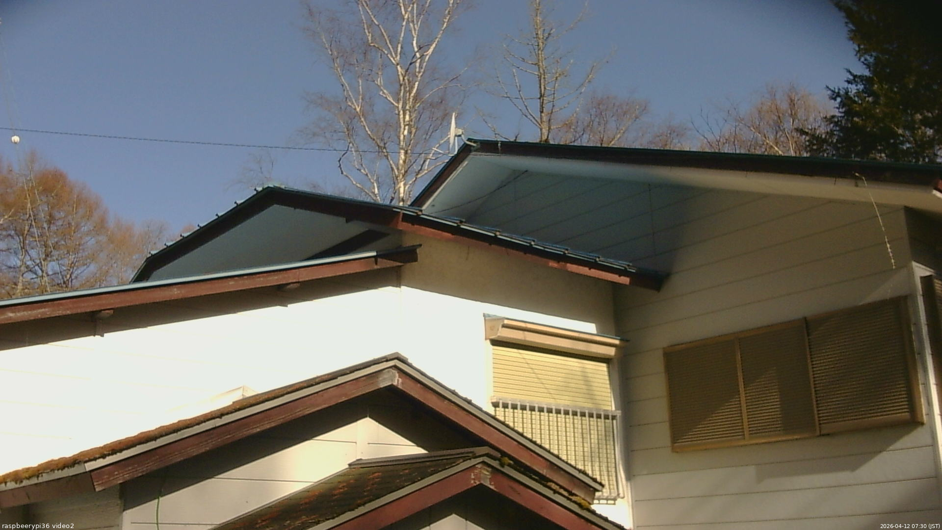 長野県菅平高原 ゆたか山荘 駐車場奥 2026/04/12 07:30