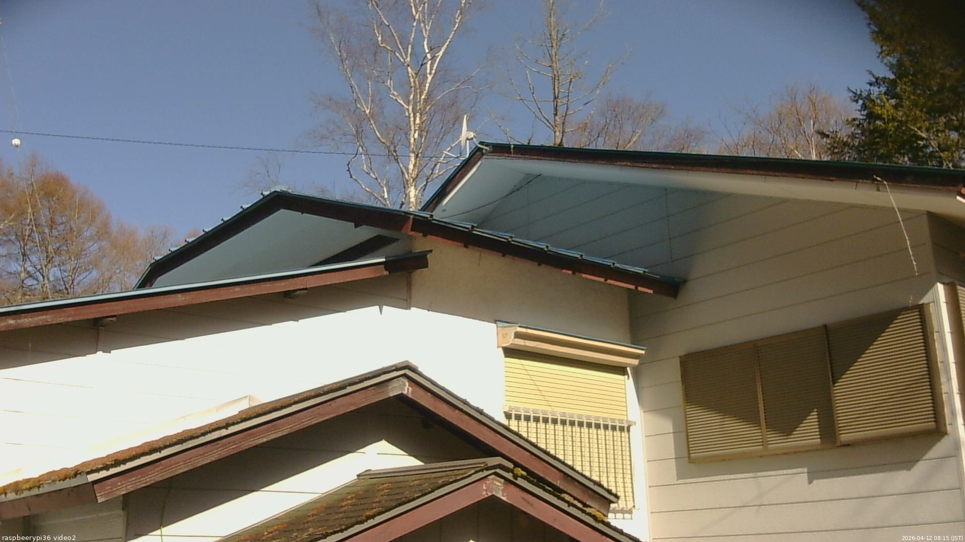 長野県菅平高原 ゆたか山荘 駐車場奥 2026/04/12 08:15