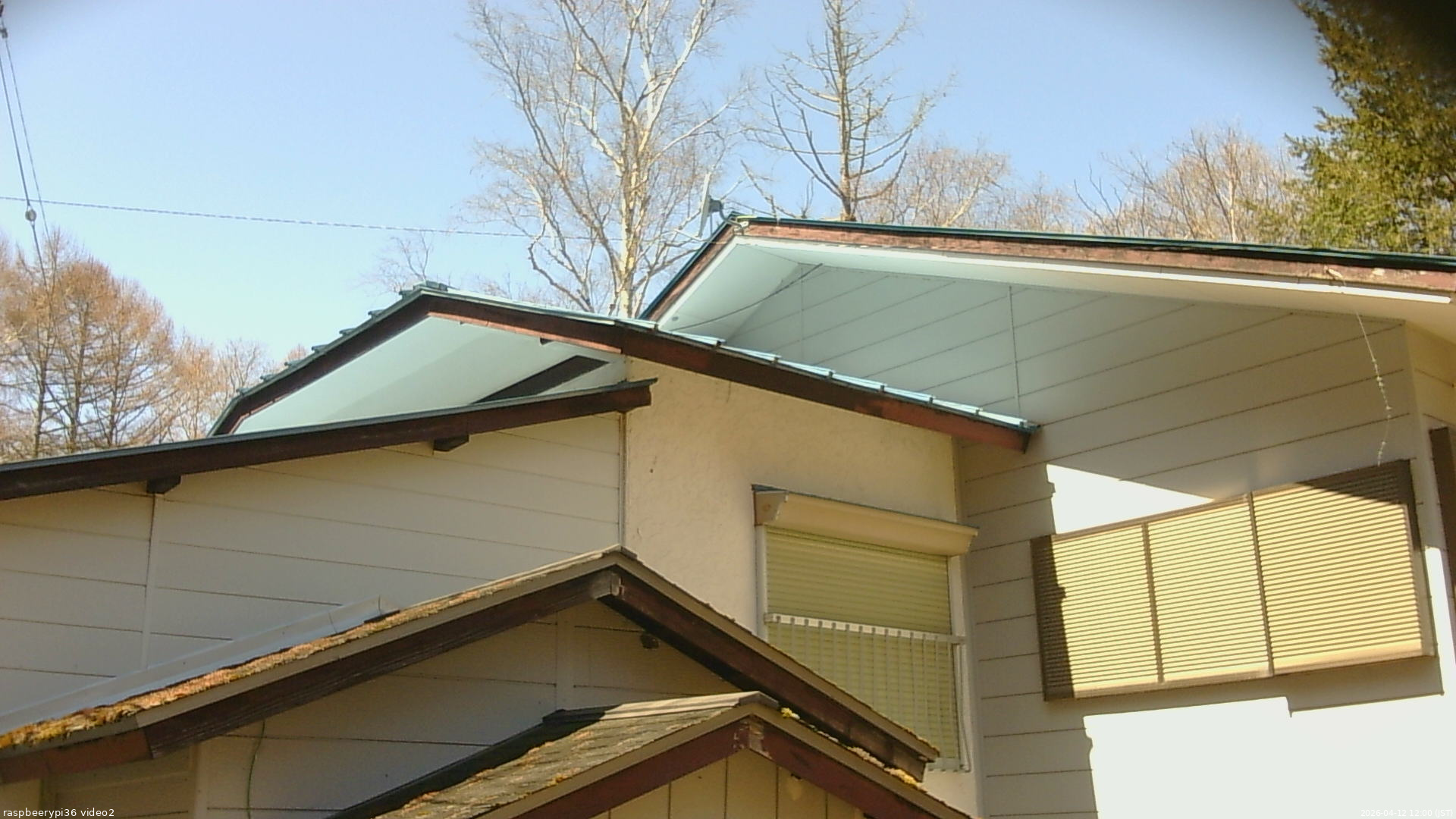 長野県菅平高原 ゆたか山荘 駐車場奥 2026/04/12 12:00