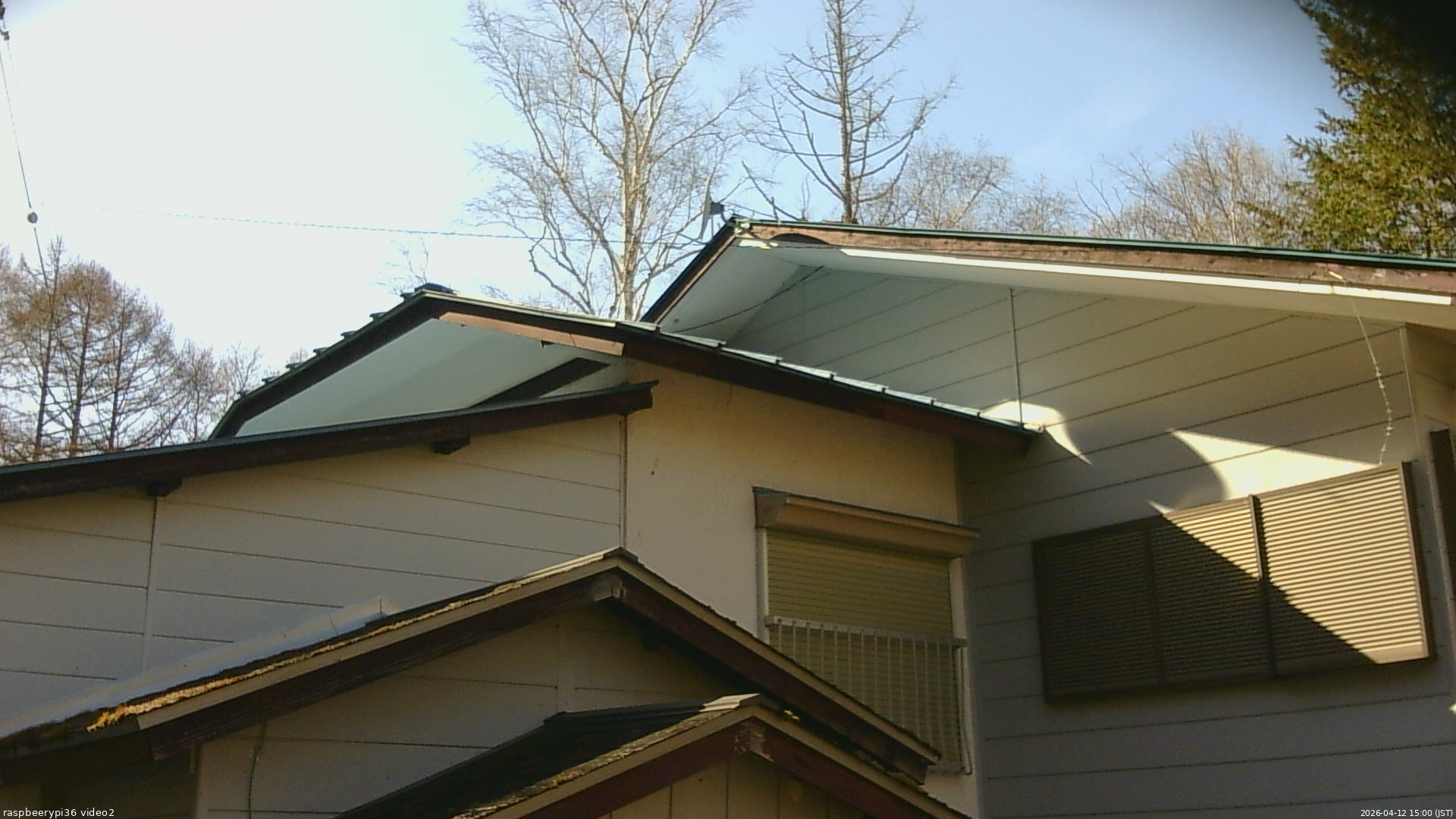 長野県菅平高原 ゆたか山荘 駐車場奥 2026/04/12 15:00