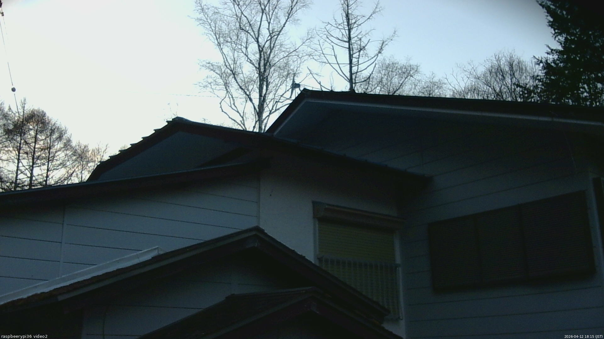 長野県菅平高原 ゆたか山荘 駐車場奥 2026/04/12 18:15