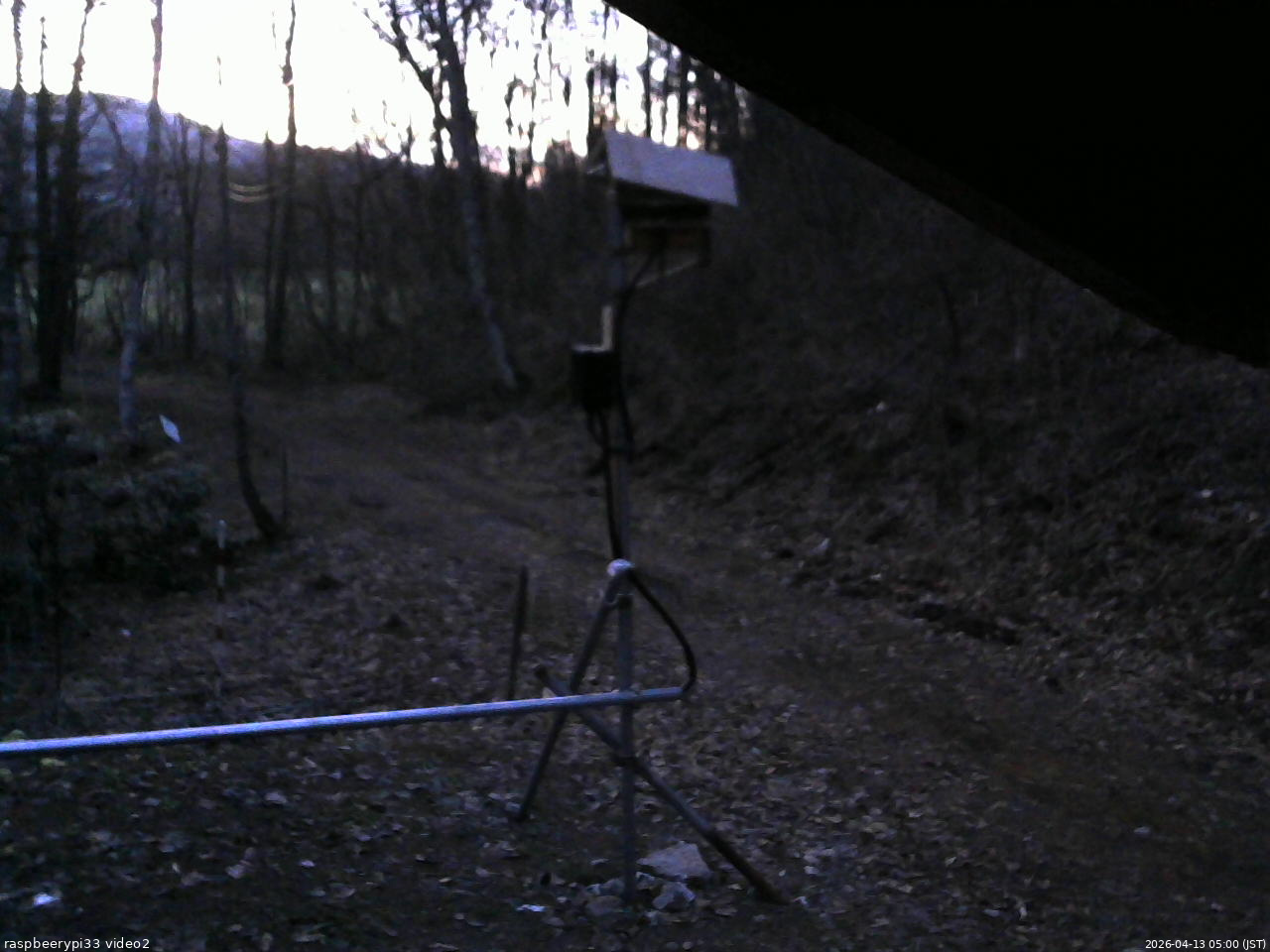 長野県菅平高原 ゆたか山荘 南側 2026/04/13 05:00