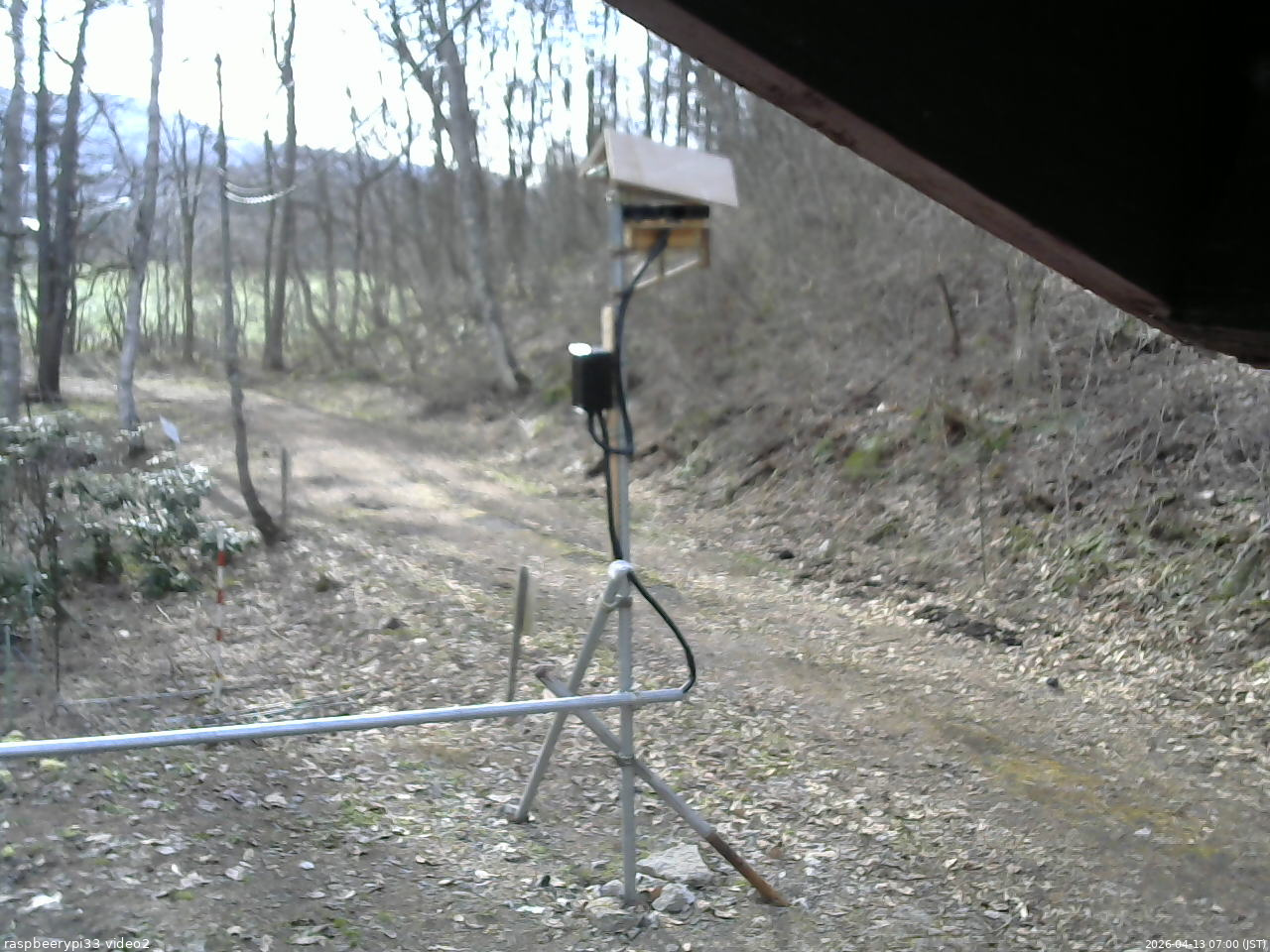 長野県菅平高原 ゆたか山荘 南側 2026/04/13 07:00