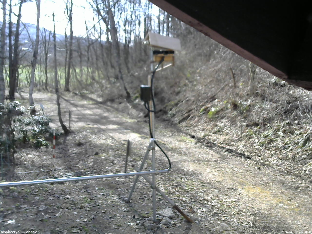 長野県菅平高原 ゆたか山荘 南側 2026/04/13 07:30