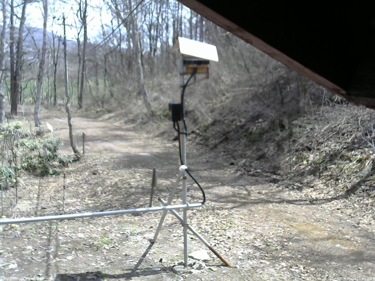 長野県菅平高原 ゆたか山荘 南側 2026/04/13 11:45