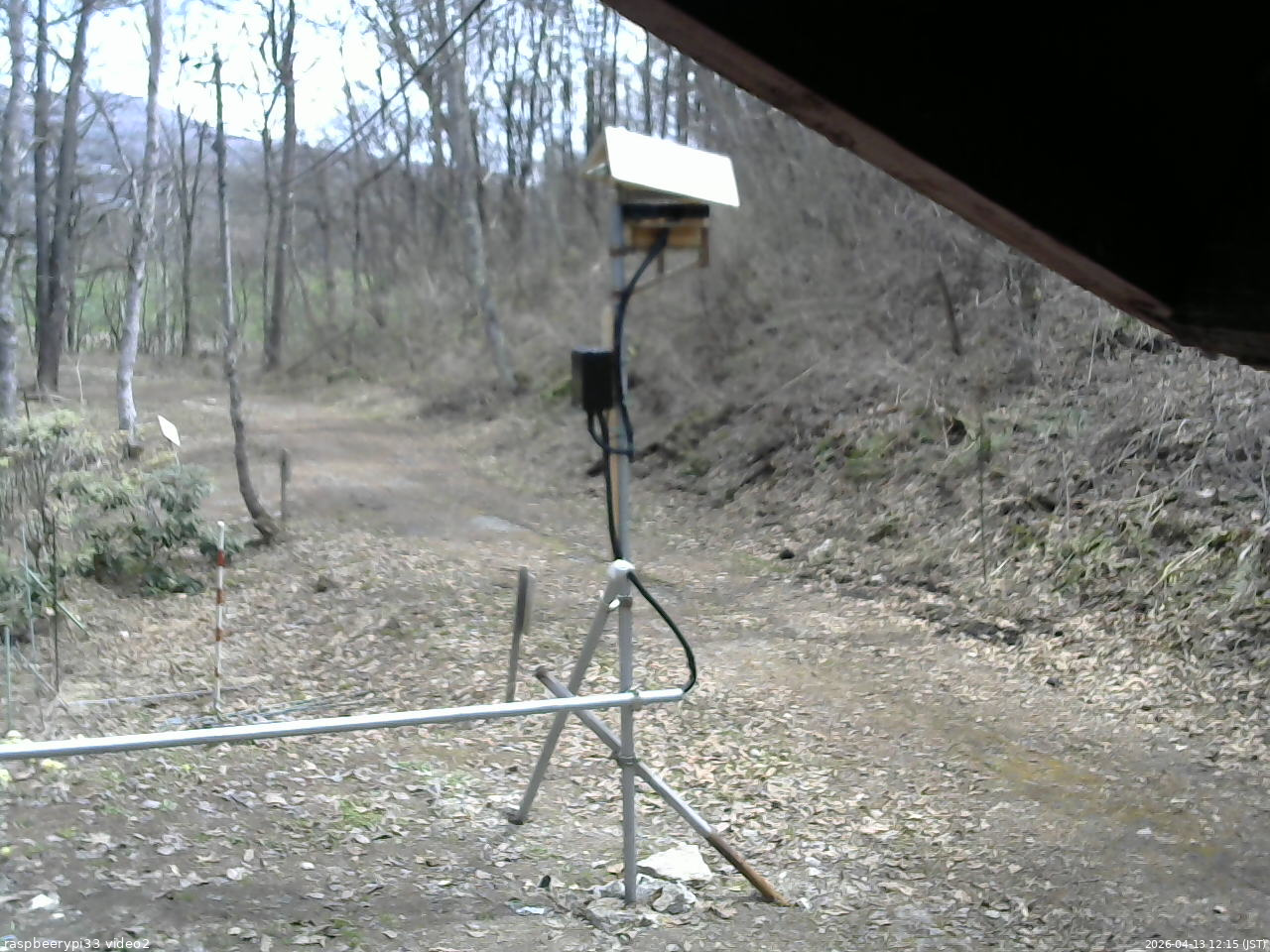 長野県菅平高原 ゆたか山荘 南側 2026/04/13 12:15