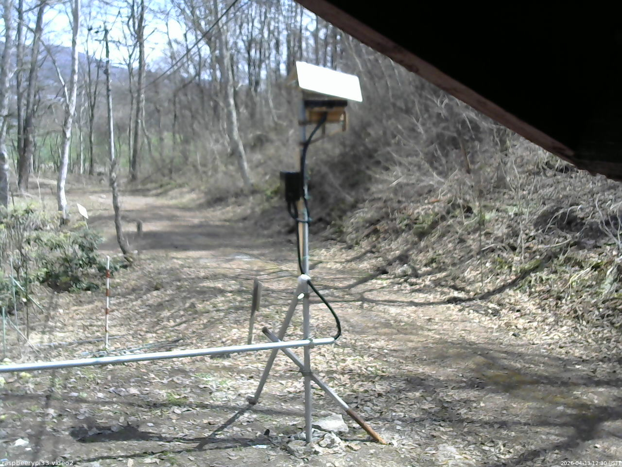 長野県菅平高原 ゆたか山荘 南側 2026/04/13 12:30
