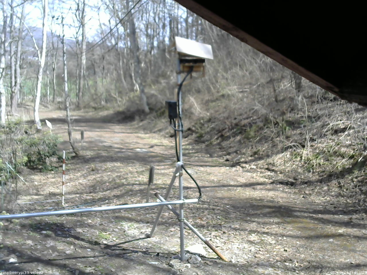 長野県菅平高原 ゆたか山荘 南側 2026/04/13 13:45