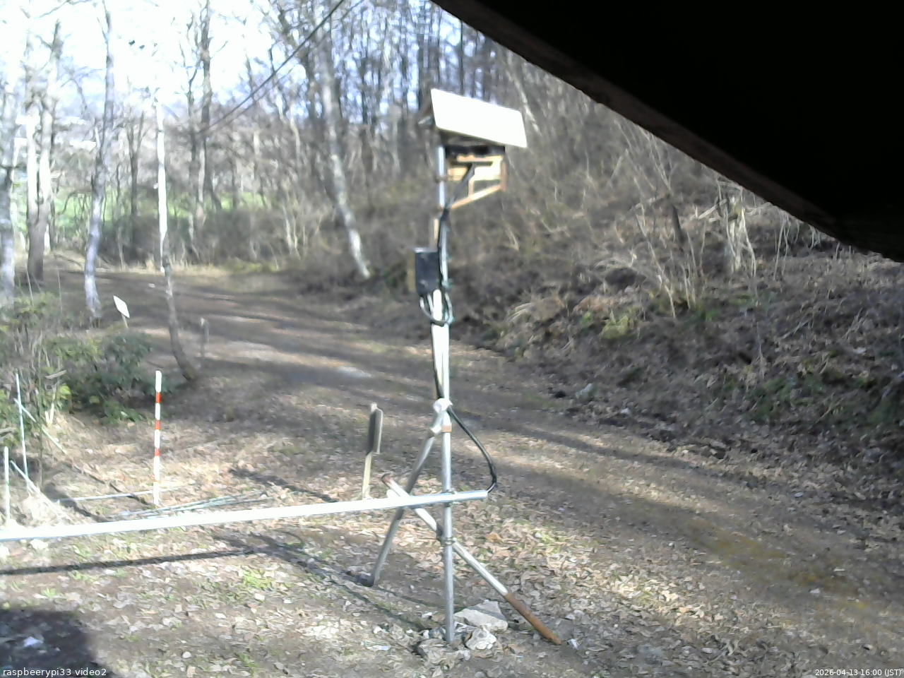 長野県菅平高原 ゆたか山荘 南側 2026/04/13 16:00