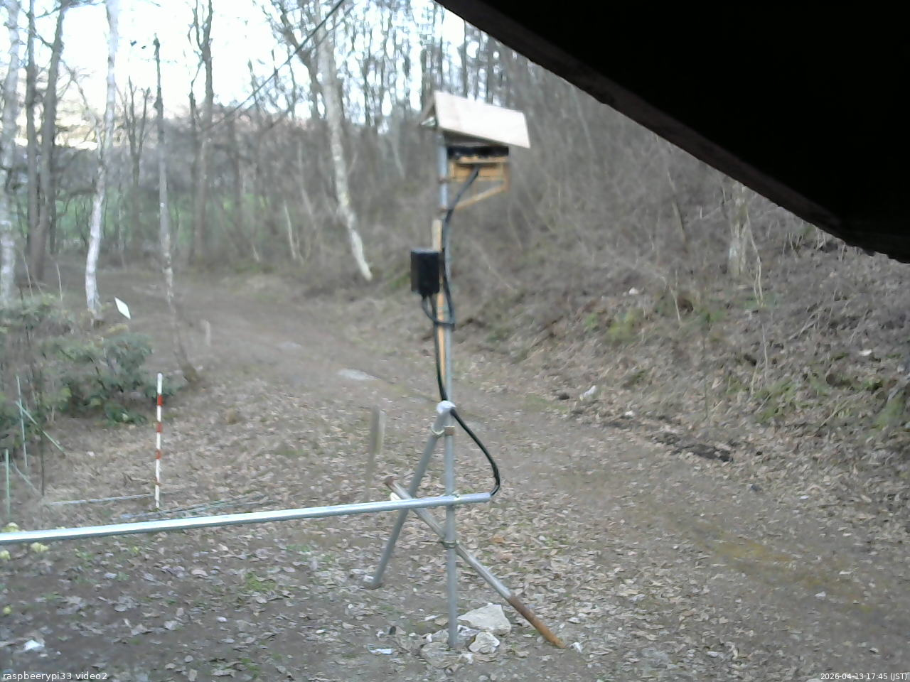 長野県菅平高原 ゆたか山荘 南側 2026/04/13 17:45