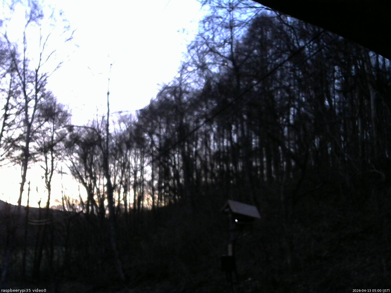 長野県菅平高原 ゆたか山荘 温度計 2026/04/13 05:00