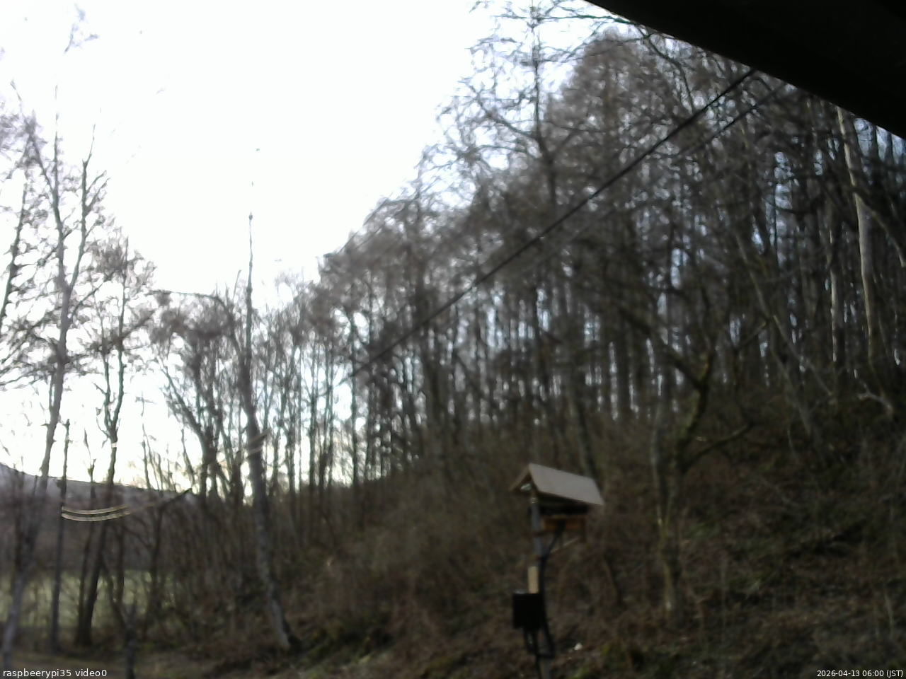 長野県菅平高原 ゆたか山荘 温度計 2026/04/13 06:00