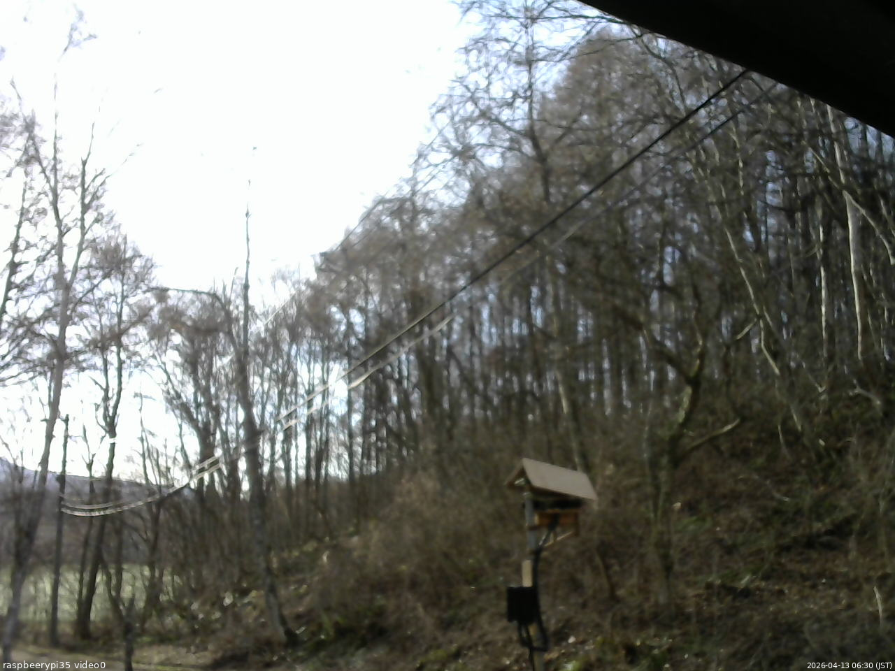 長野県菅平高原 ゆたか山荘 温度計 2026/04/13 06:30