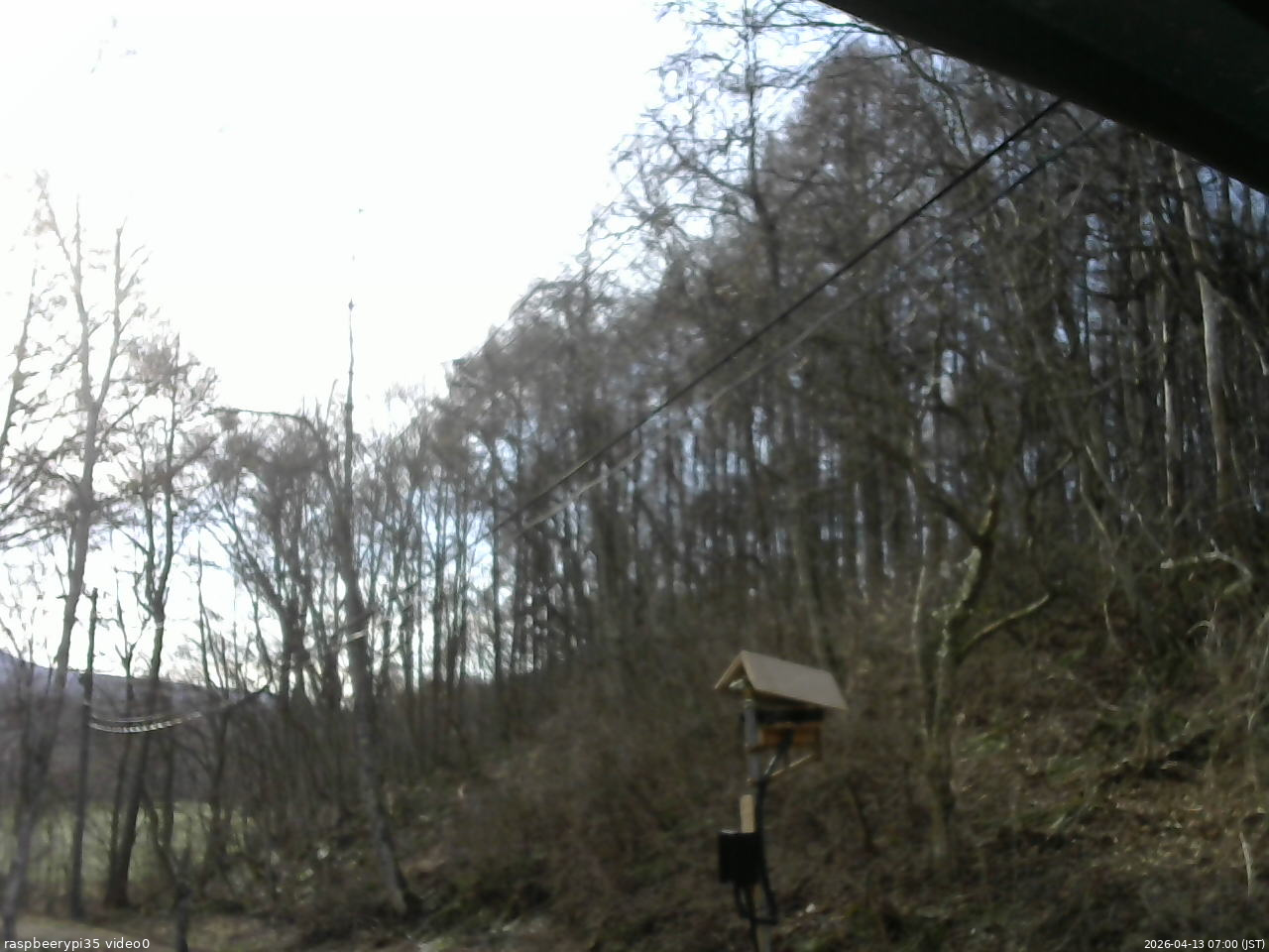 長野県菅平高原 ゆたか山荘 温度計 2026/04/13 07:00