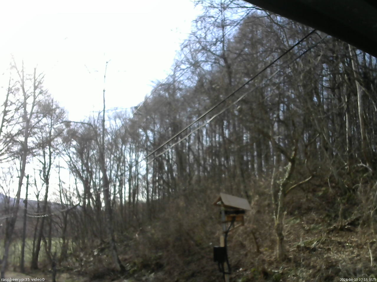 長野県菅平高原 ゆたか山荘 温度計 2026/04/13 07:15