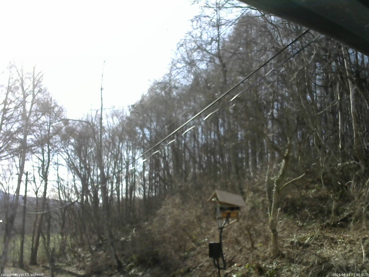 長野県菅平高原 ゆたか山荘 温度計 2026/04/13 07:30