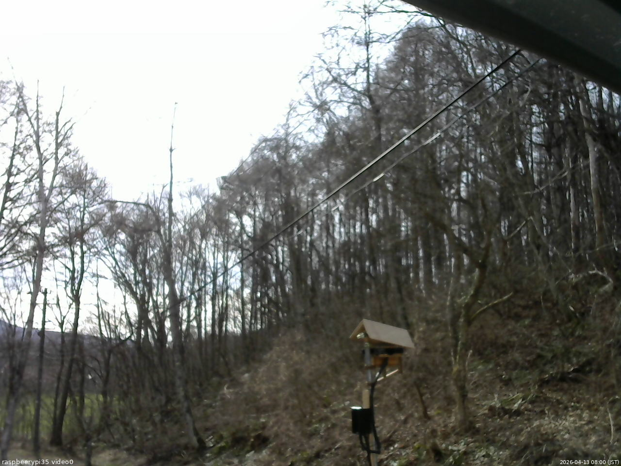 長野県菅平高原 ゆたか山荘 温度計 2026/04/13 08:00