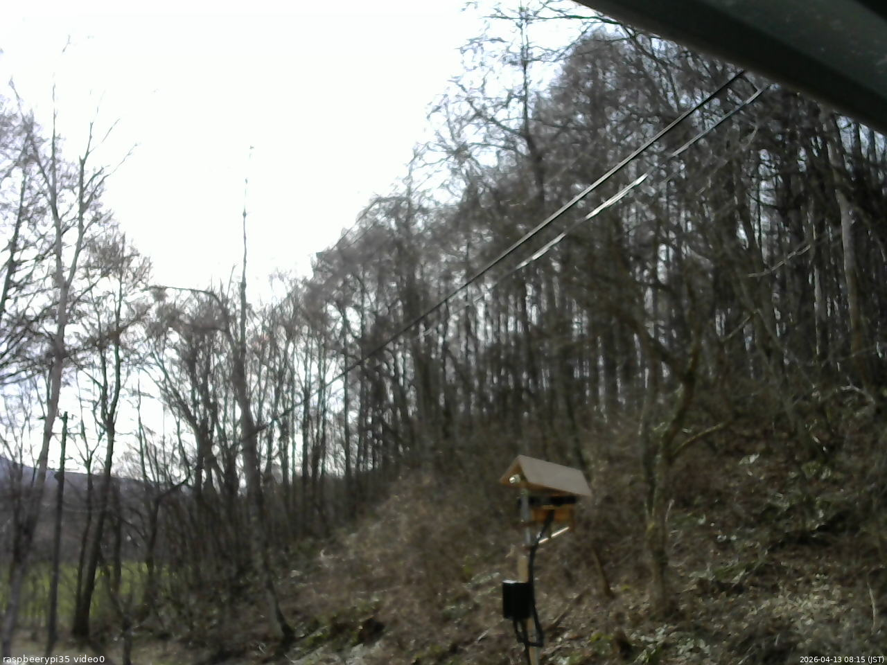 長野県菅平高原 ゆたか山荘 温度計 2026/04/13 08:15