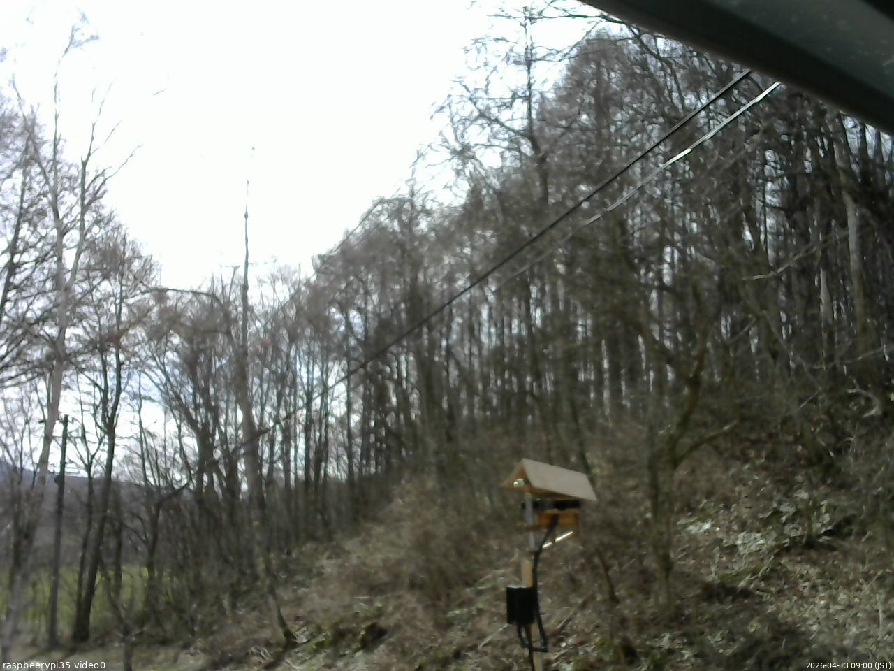 長野県菅平高原 ゆたか山荘 温度計 2026/04/13 09:00