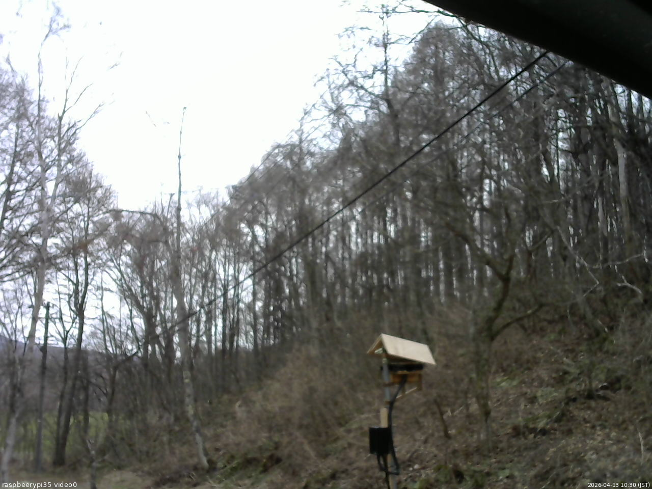 長野県菅平高原 ゆたか山荘 温度計 2026/04/13 10:30