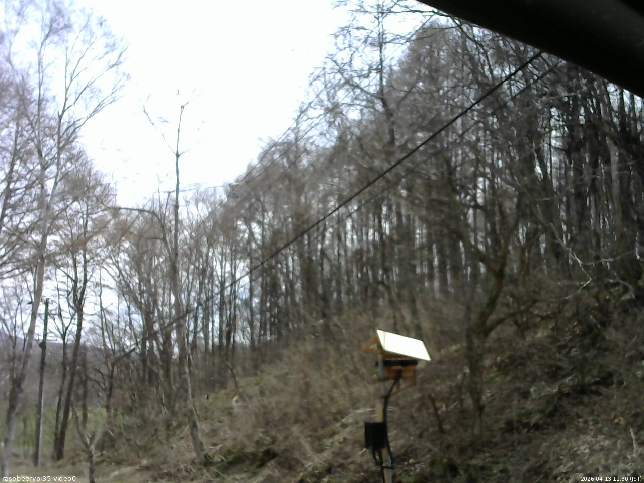 長野県菅平高原 ゆたか山荘 温度計 2026/04/13 11:30