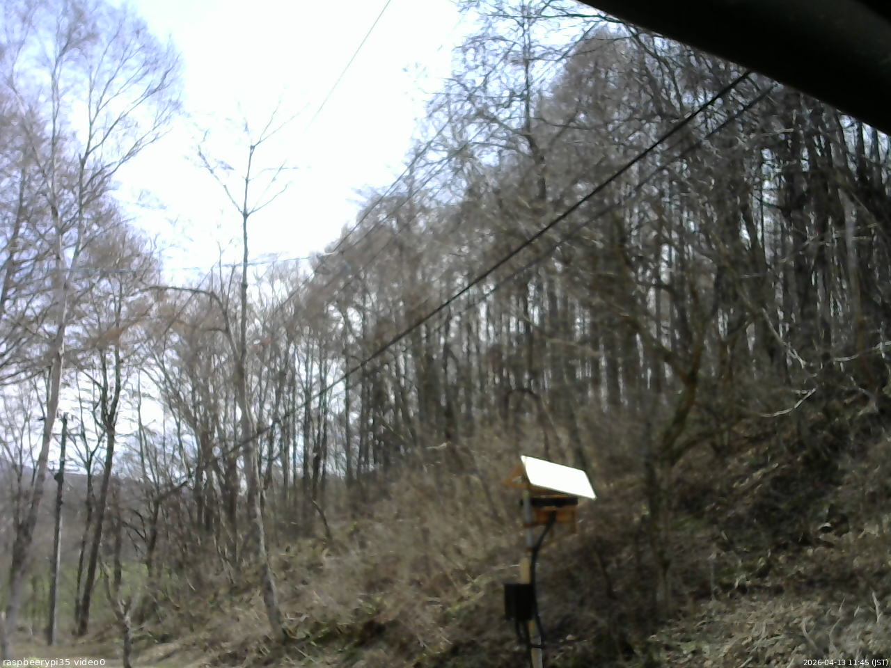 長野県菅平高原 ゆたか山荘 温度計 2026/04/13 11:45