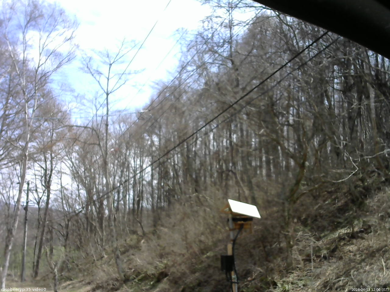 長野県菅平高原 ゆたか山荘 温度計 2026/04/13 12:00